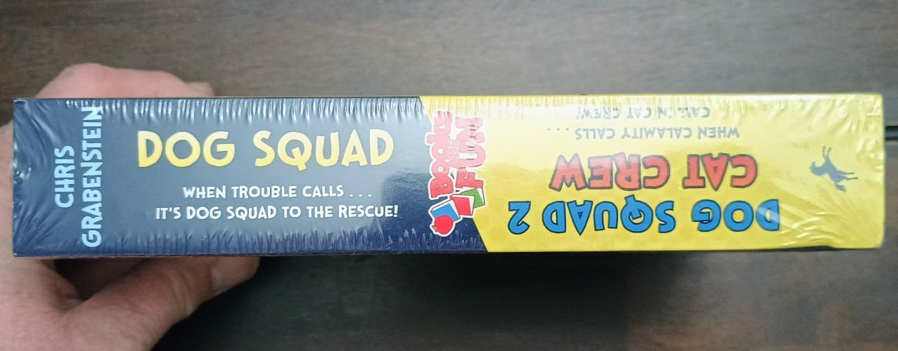 Dog Squad 2-In-1 Flip Book-Dog Squad 2 Cat Crew-Chris Grabenstein