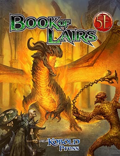 Book of Lairs for 5th Edition – GOOD