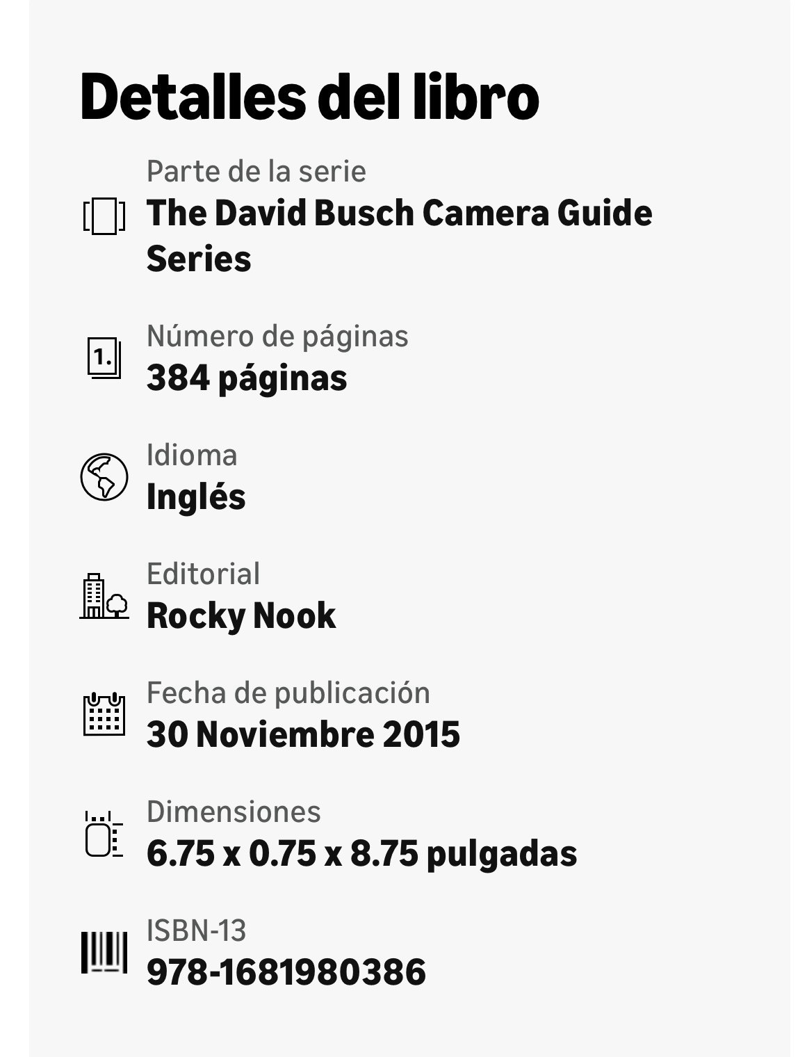David D. Busch Nikon D5500 Digital SLR Guide 2015 PB Rocky Nook 384p