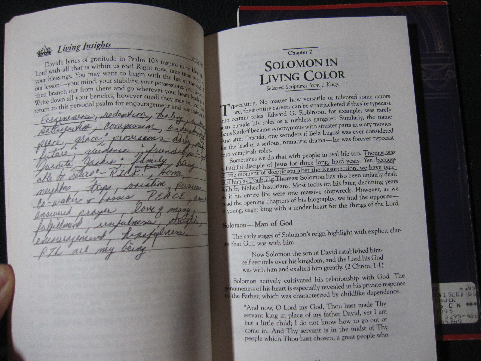 Solomon: Set of 2 Bible Study Books by Swindoll – Includes Shipping!