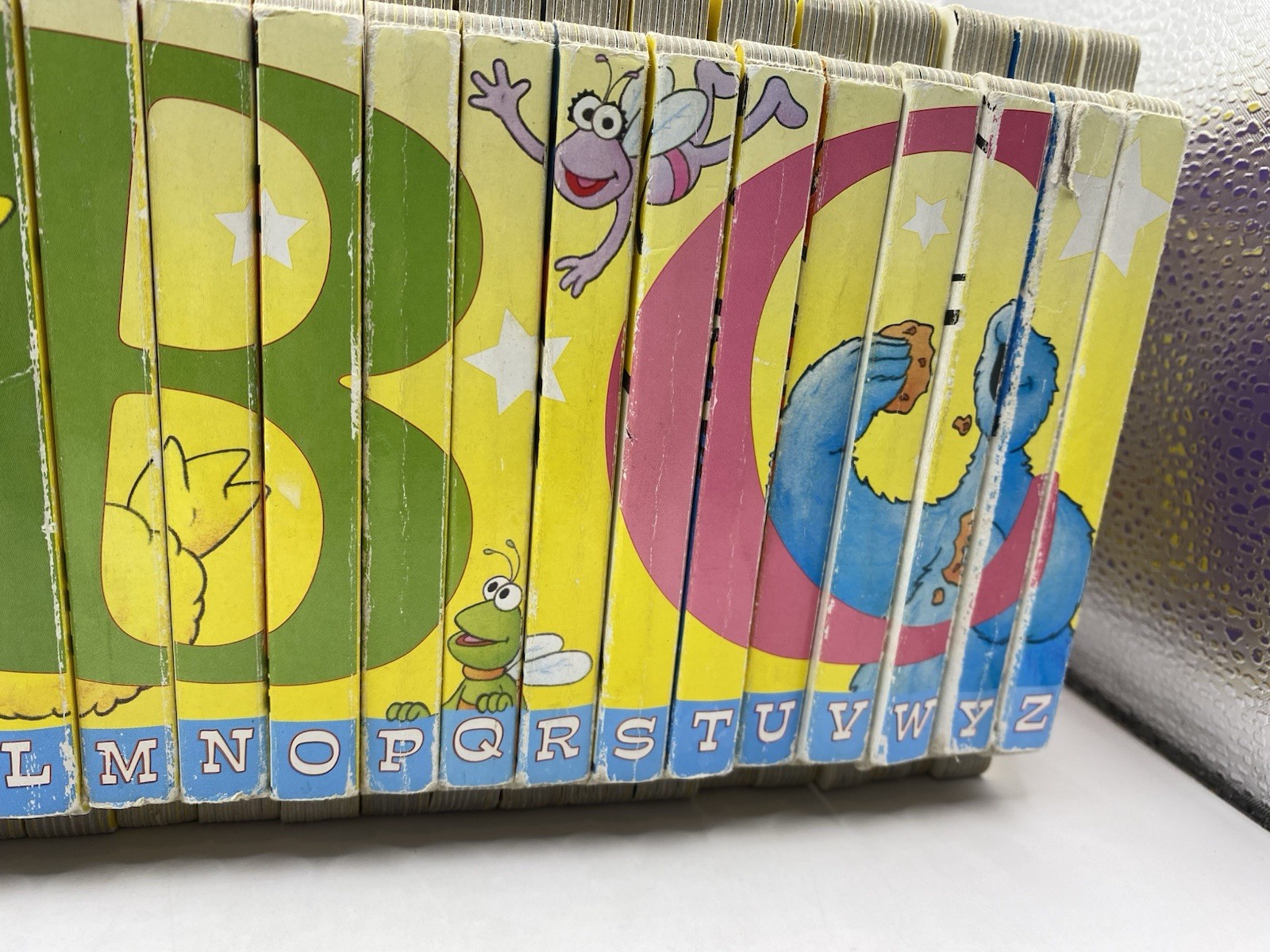 Sesame Street ABC Book Set Interlocking Individual Letter READ