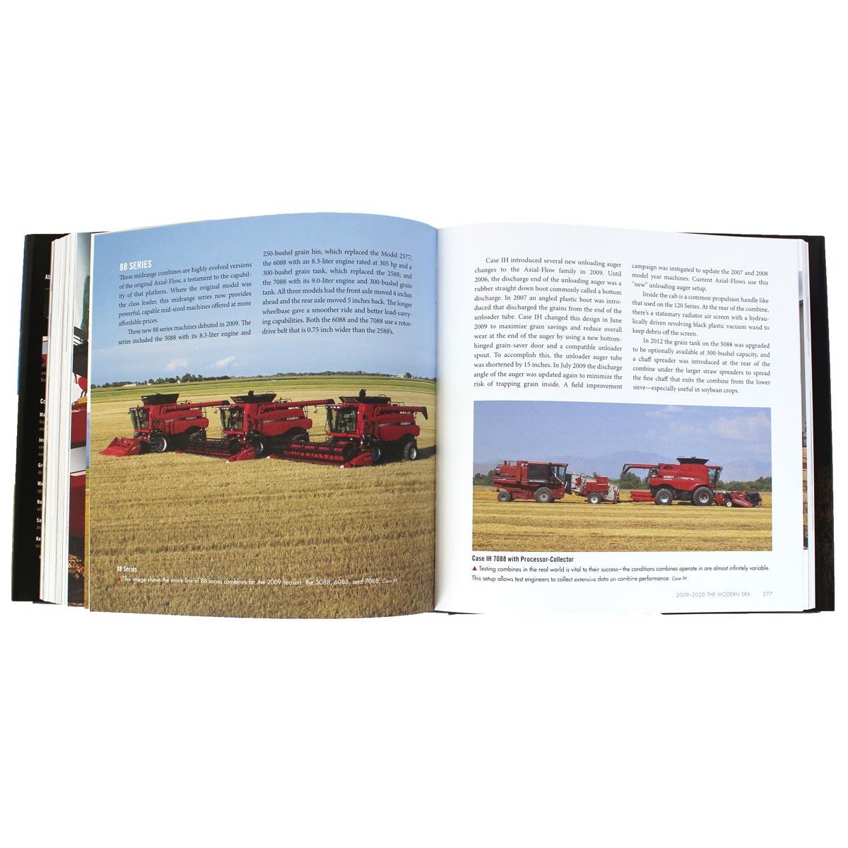 Red Combines 1915-2020 Revised 384 Page Hardbound Book Case IH 9781642340426