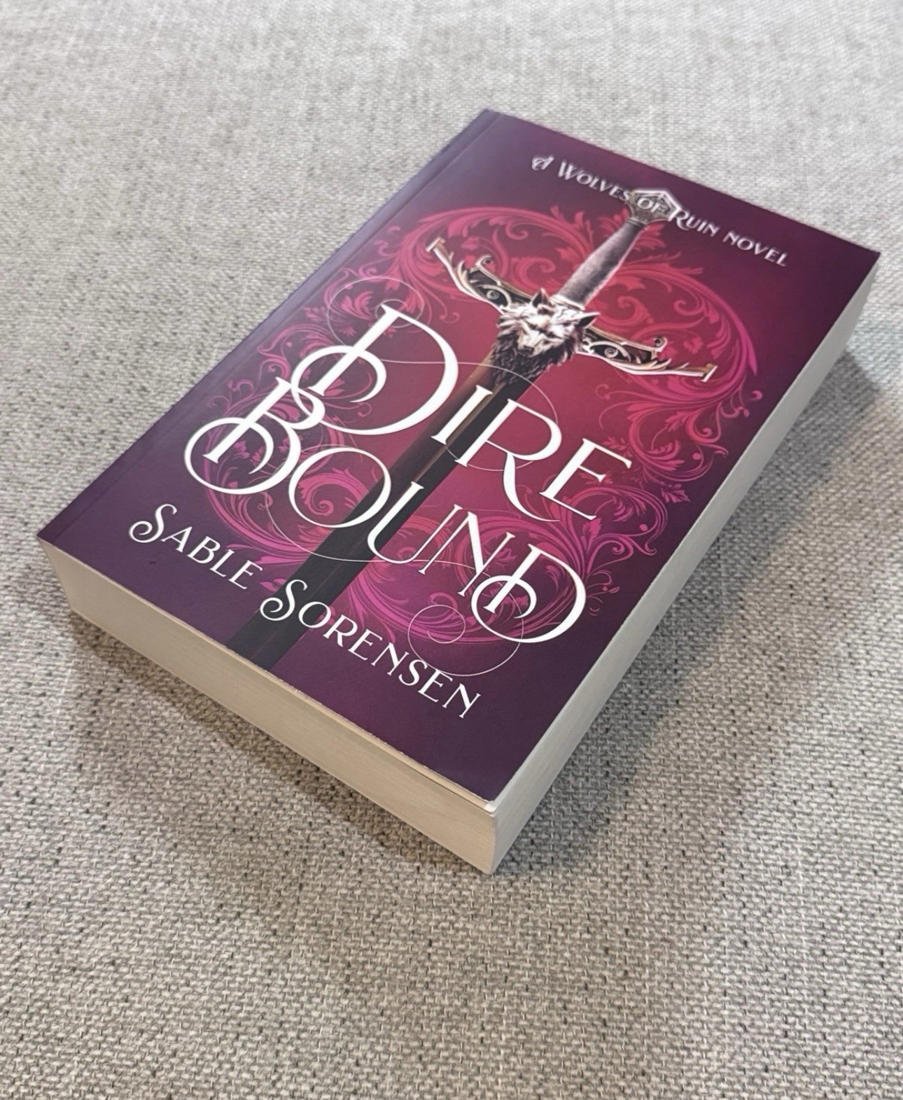 DireBound Sable Sorensen A Wolves Of Ruin Novel Out Of Print Indie Edition OOP