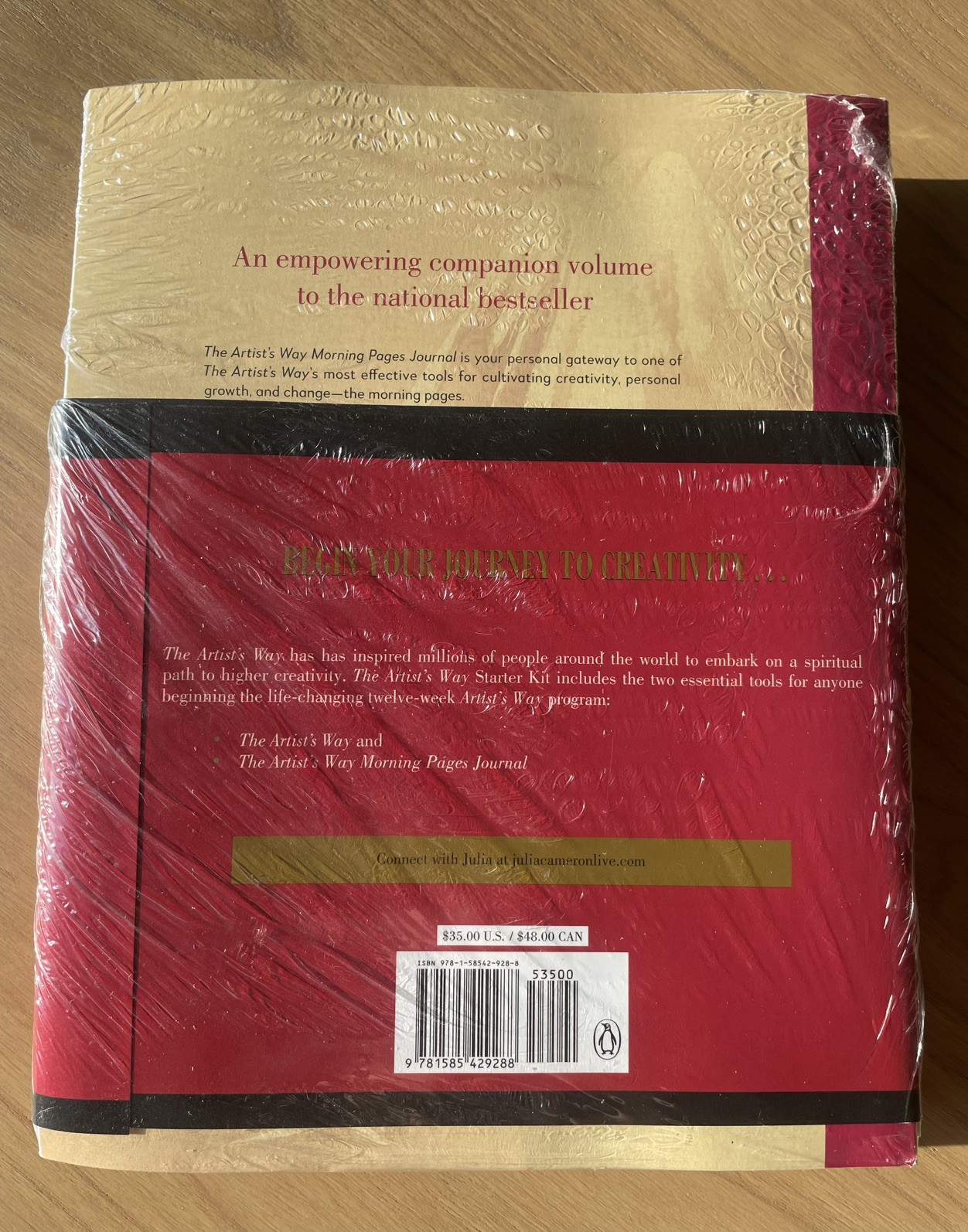 The Artist’s Way Starter Kit by Julia Cameron Paperback Guide New Sealed Book