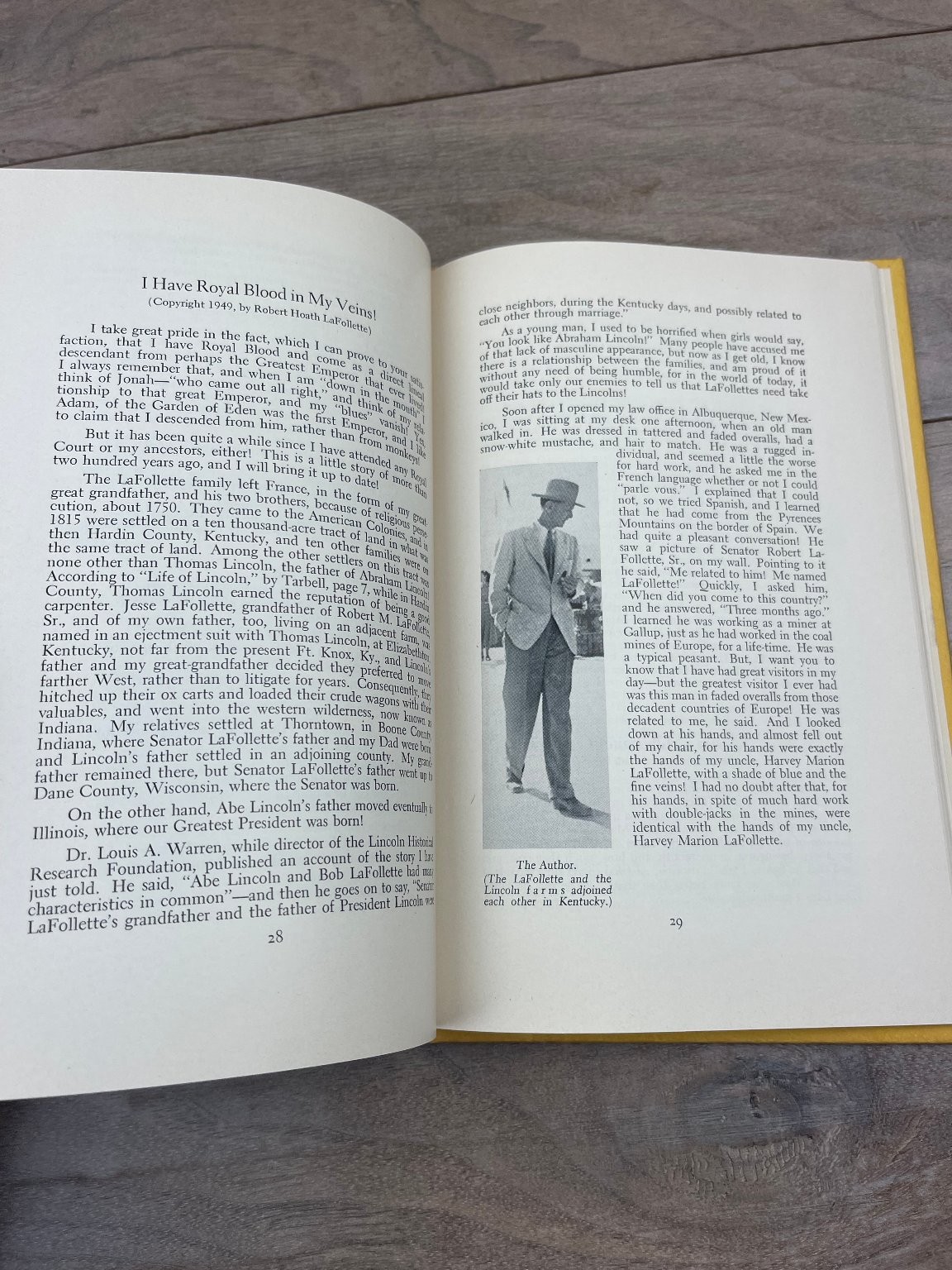 Eight Notches Robert Hoath LaFollette 1950 Upside-Down Book Valliant