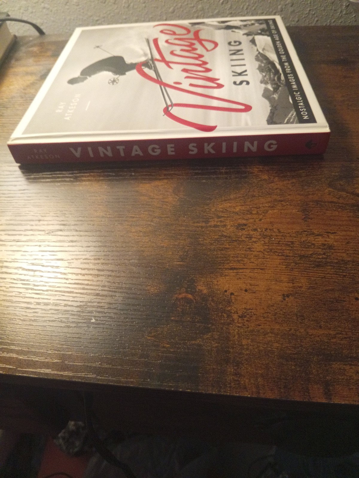 Vintage Skiing Book By Ray Atkeson, 1st Ed
