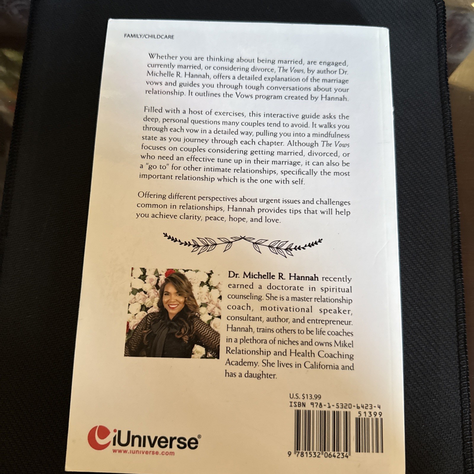 The Vows: A Workbook for Marriage Success and Understanding Yourself