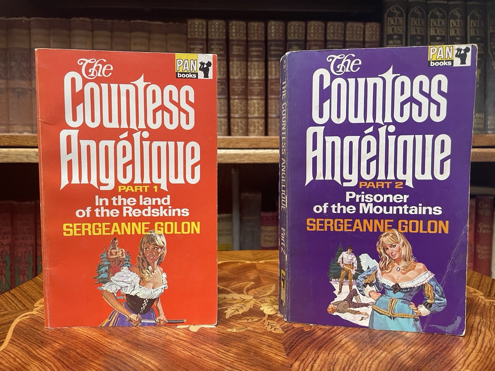 The Countess Angelique by Sergeanne Golon Part 1 and 2 Pan publications 1967