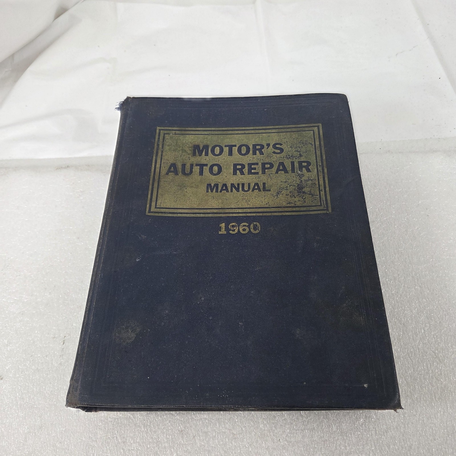 Vintage 1960 Motor’s Auto Repair Manual 23rd Edition Hardcover Car Repair Guide