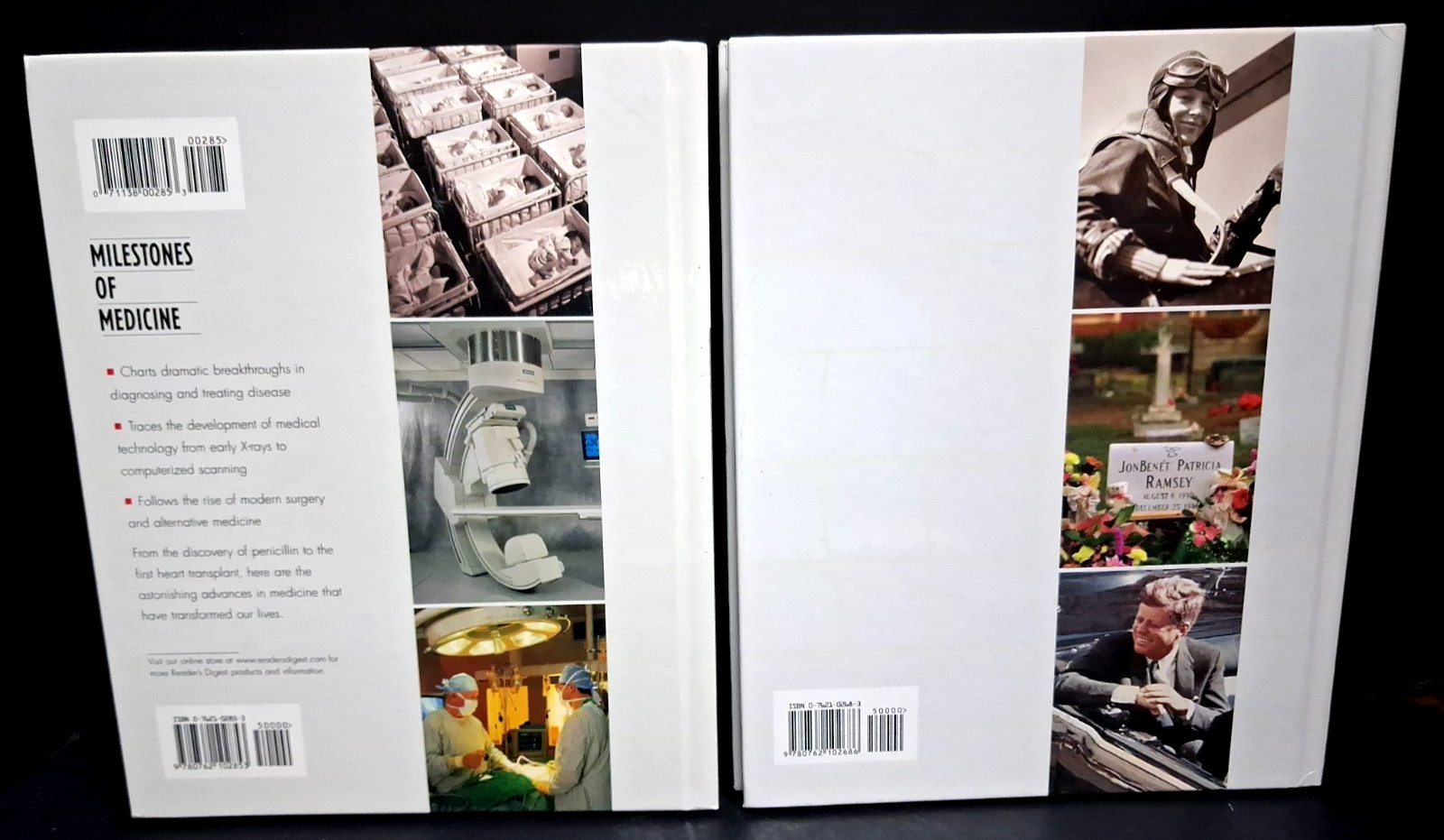 Set of 8 The Eventful 20th Century Reader’s Digest 1999 Hardcover Books