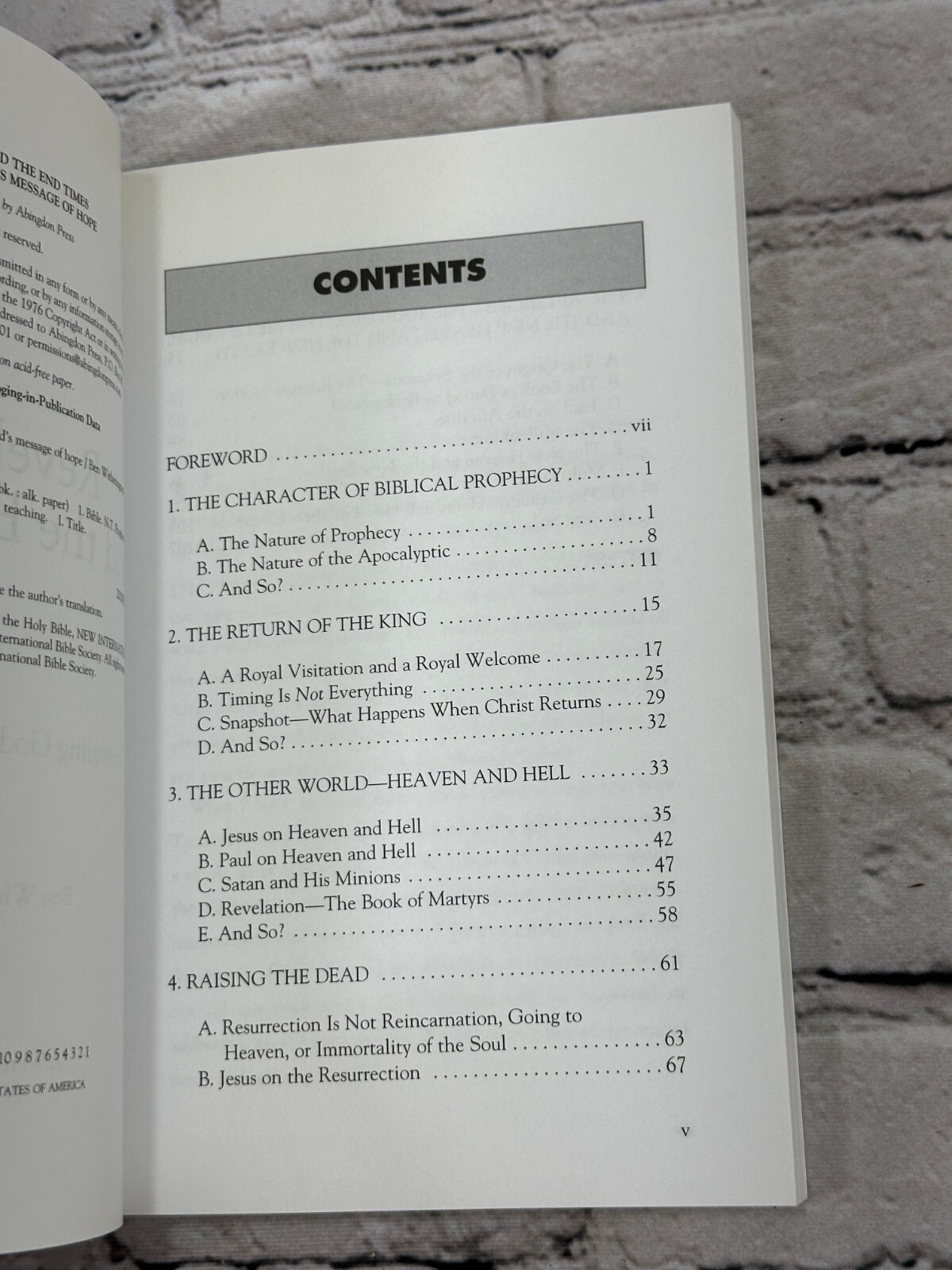 Revelation and the End Times by Ben Witherington III [2010]