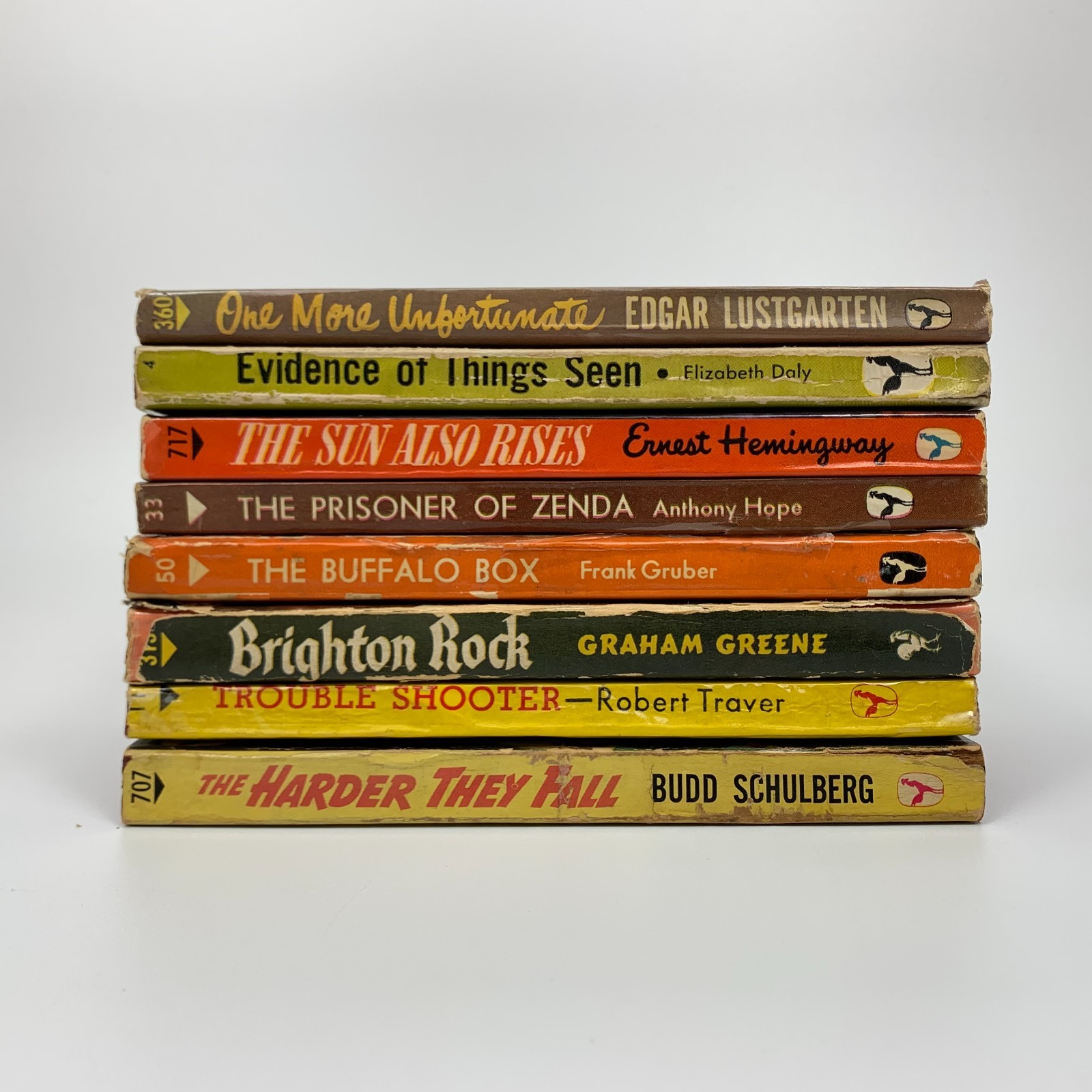 Vintage Bantam Paperbacks 1940s – Acceptable to Good Condition – Lot of 8