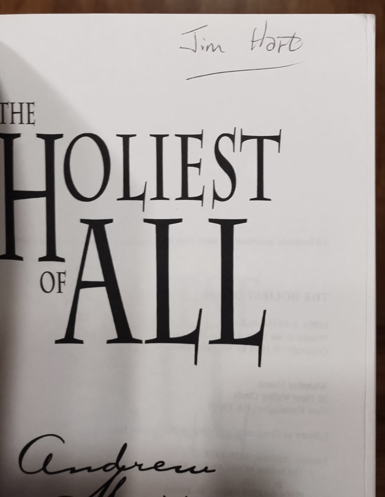 Holiest of All Andrew Murray Whitaker House Paperback Christian Hebrews Commenta