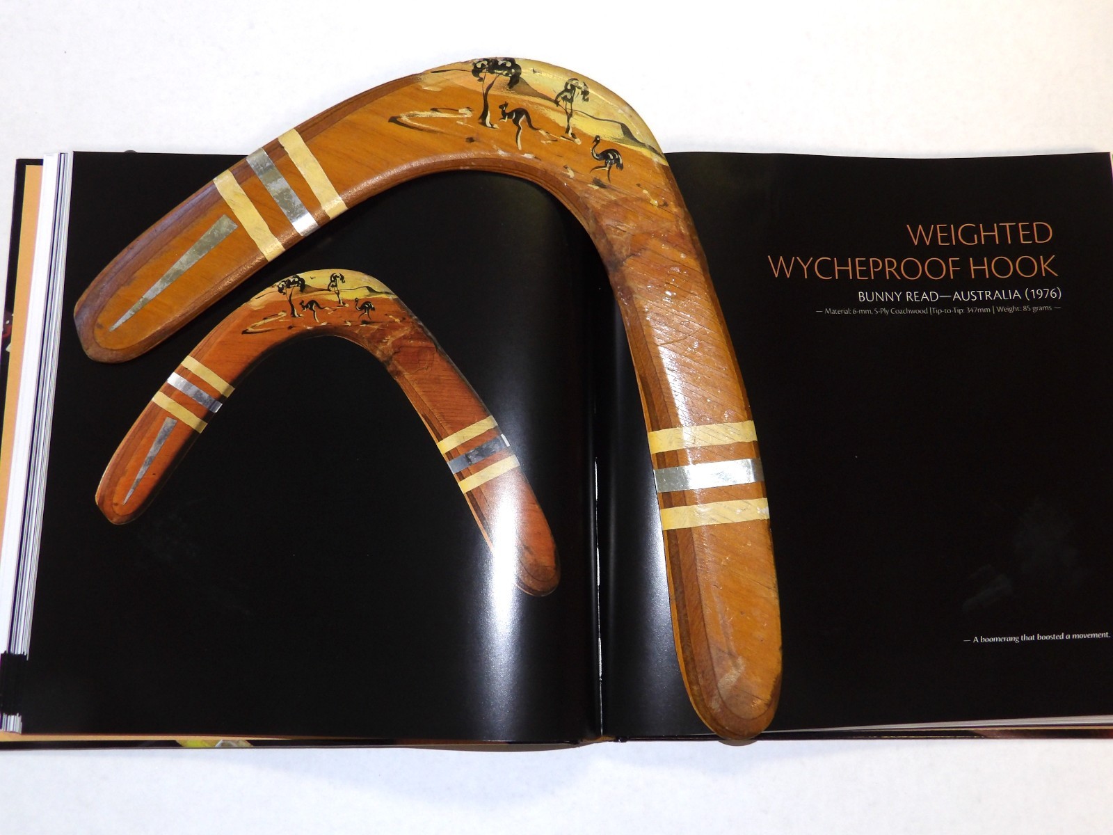 Book – 50 Important Boomerangs (2024) by John Flynn, 244 pages, New, Signed!