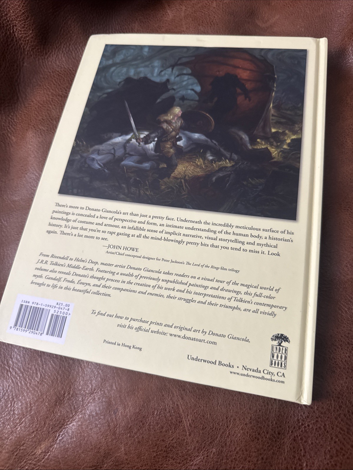 Middle-Earth : Visions of a Modern Myth by Donato Giancola, 2010, Hardcover