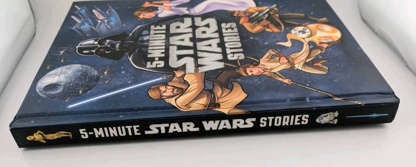 5-Minute Star Wars Stories Hardcover Book Disney NEW Illustrated 172 Pages