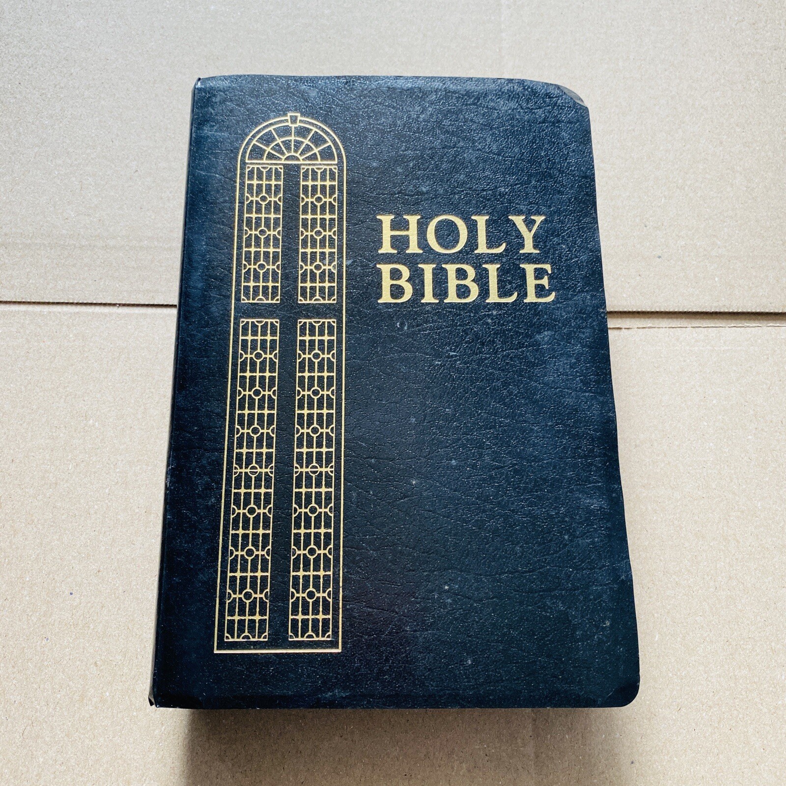🔥1990, Nelson Regency Holy Bible King James Version Giant Print Red Letter