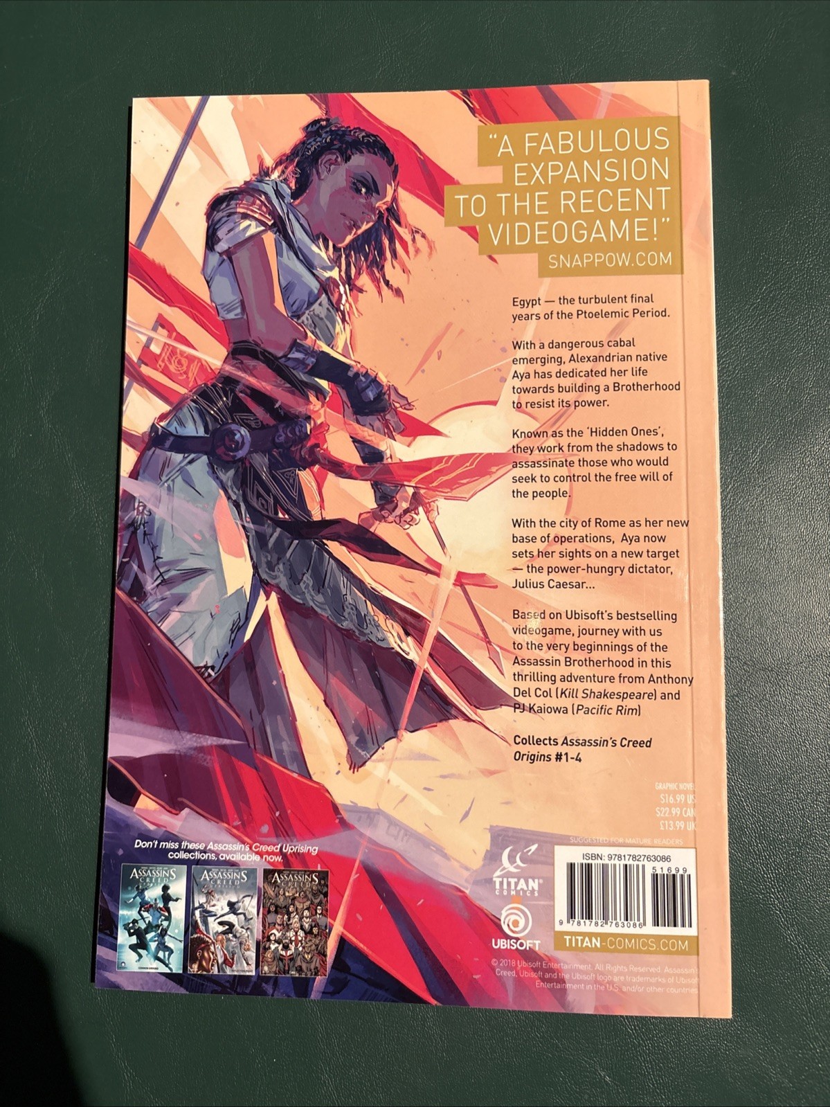 Assassin’s Creed Origins Vol 1 TPB Titan Comics 2018 Ubisoft