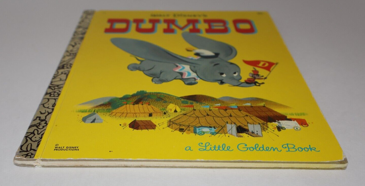Vintage 1947 Walt Disney’s DUMBO A Little Golden Book!