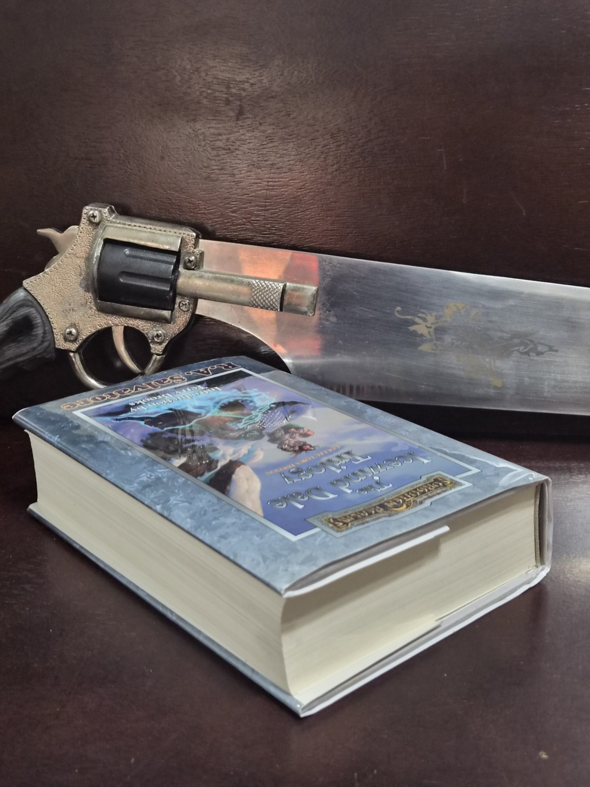 R.A. Salvatore Icewind Dale Trilogy 2000 1st 1st Signed Collector HCDJ LN WOTC