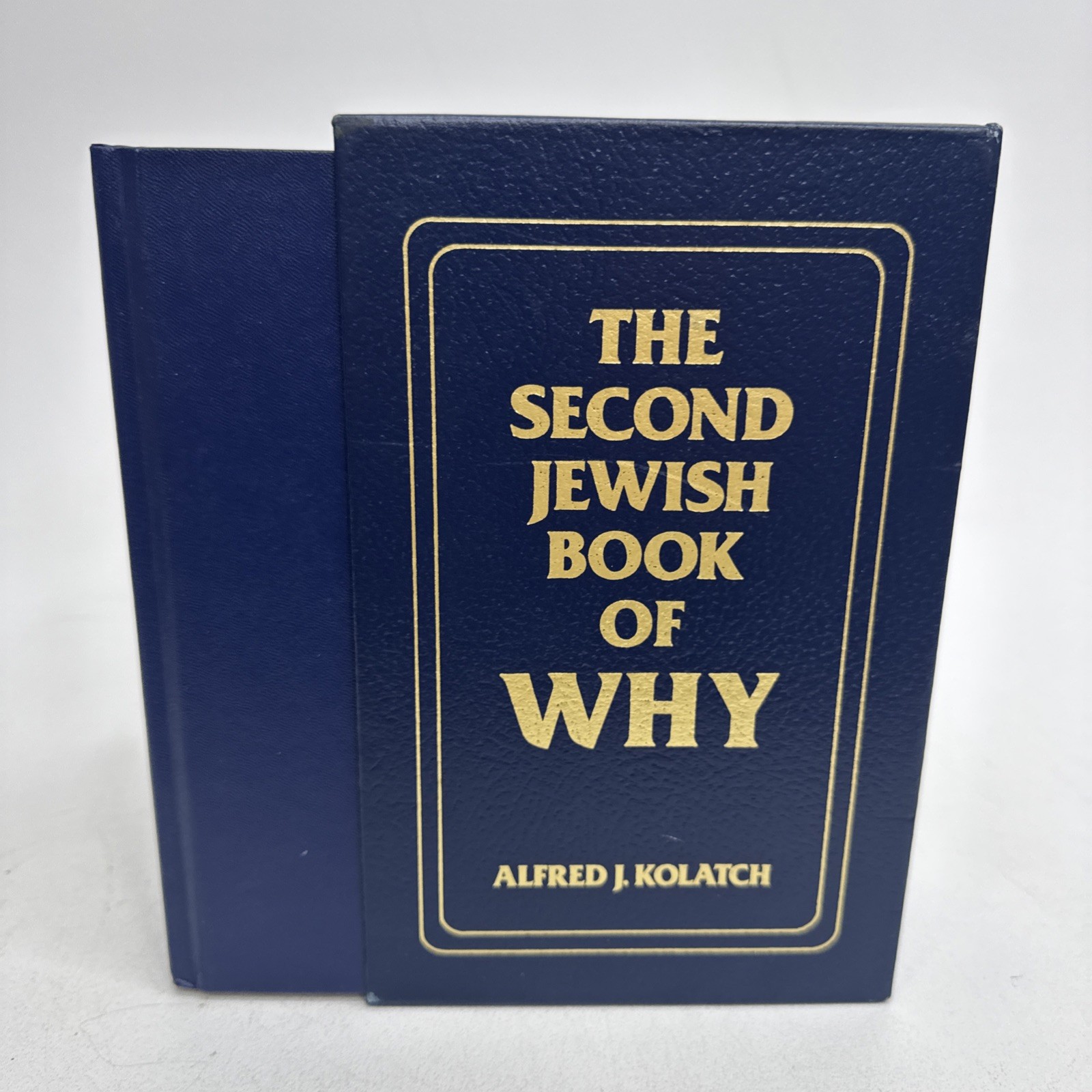The Jewish Book of Why by Alfred J. Kolatch 2 Book Box Set Copyright 1981
