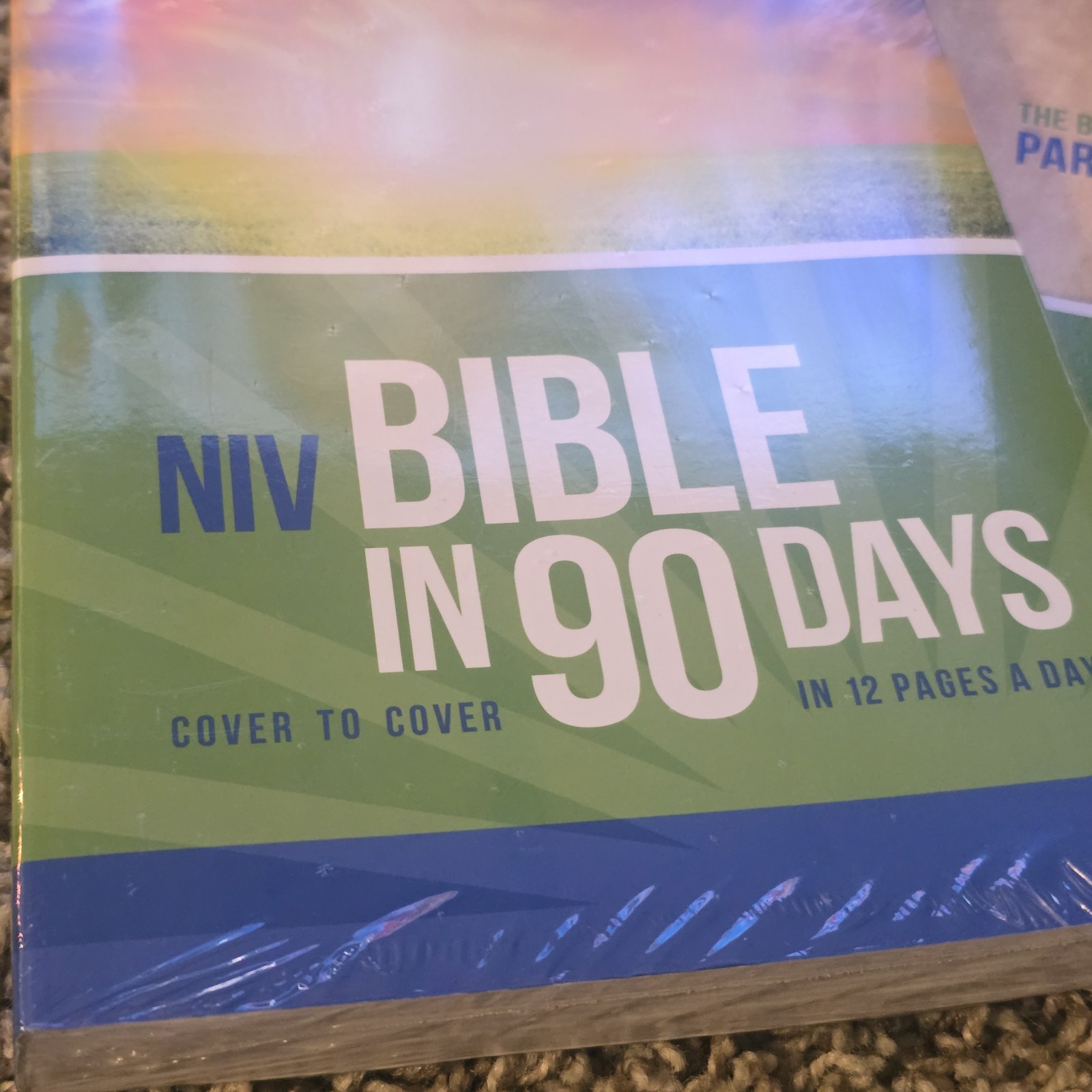 Bible in 90 Days-NIV: 12 Pages a Day Zondervan/Participants & Leaders Guide Set