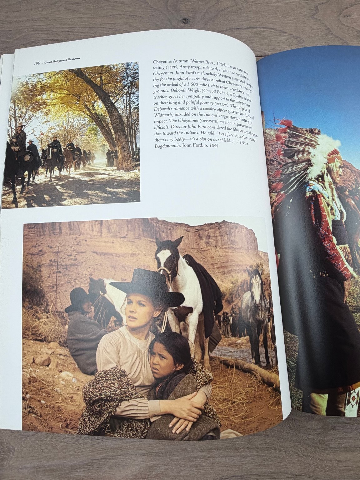 Great Hollywood Westerns Ted Sennett 1992 Film History Coffee Table Book Abrams