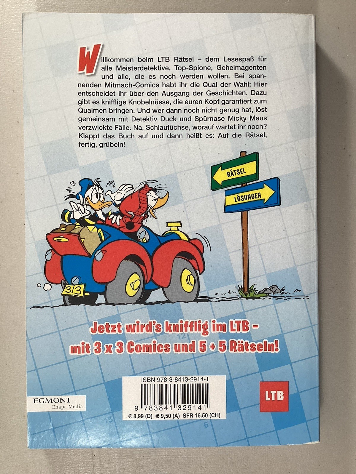 4 Volumes Of Lustiges Taschenbuch German Disney Stories