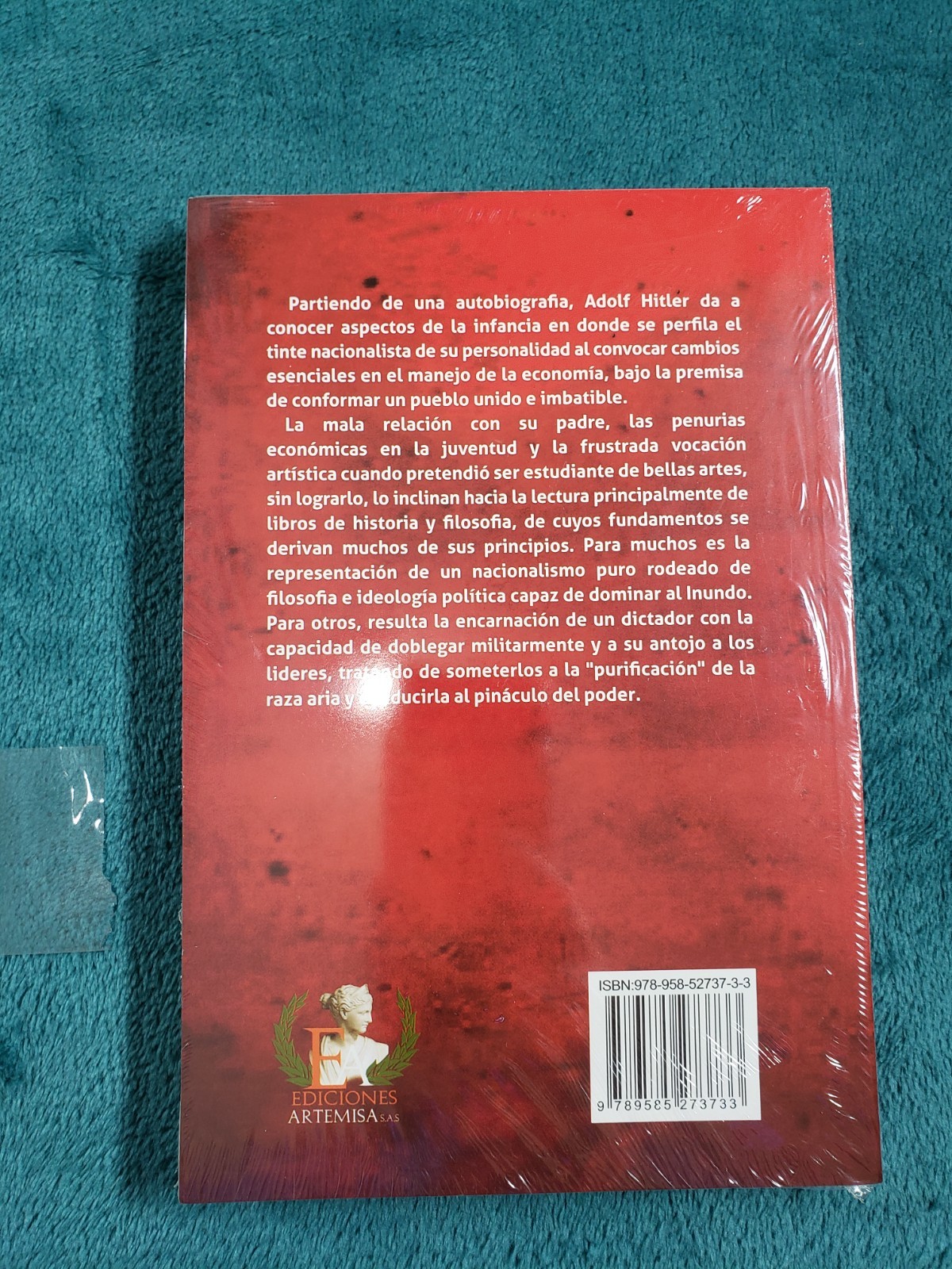 Mi Lucha Adolf Hitler Libro Tapa Blanda Spanish Ediciiones Artemisa New Nueva