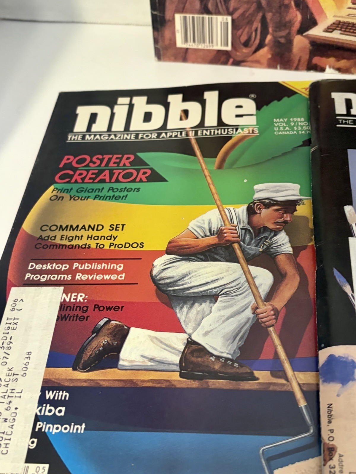 Vintage Nibble Apple Magazine Computer Magazines Lot