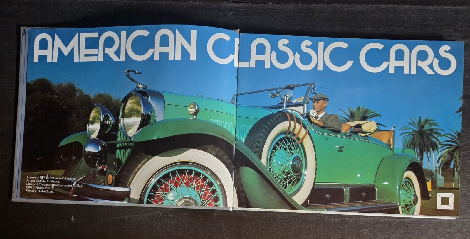 Vintage 1977 The Survivors Classic Car Silver Color Book by Henry Rasmussen