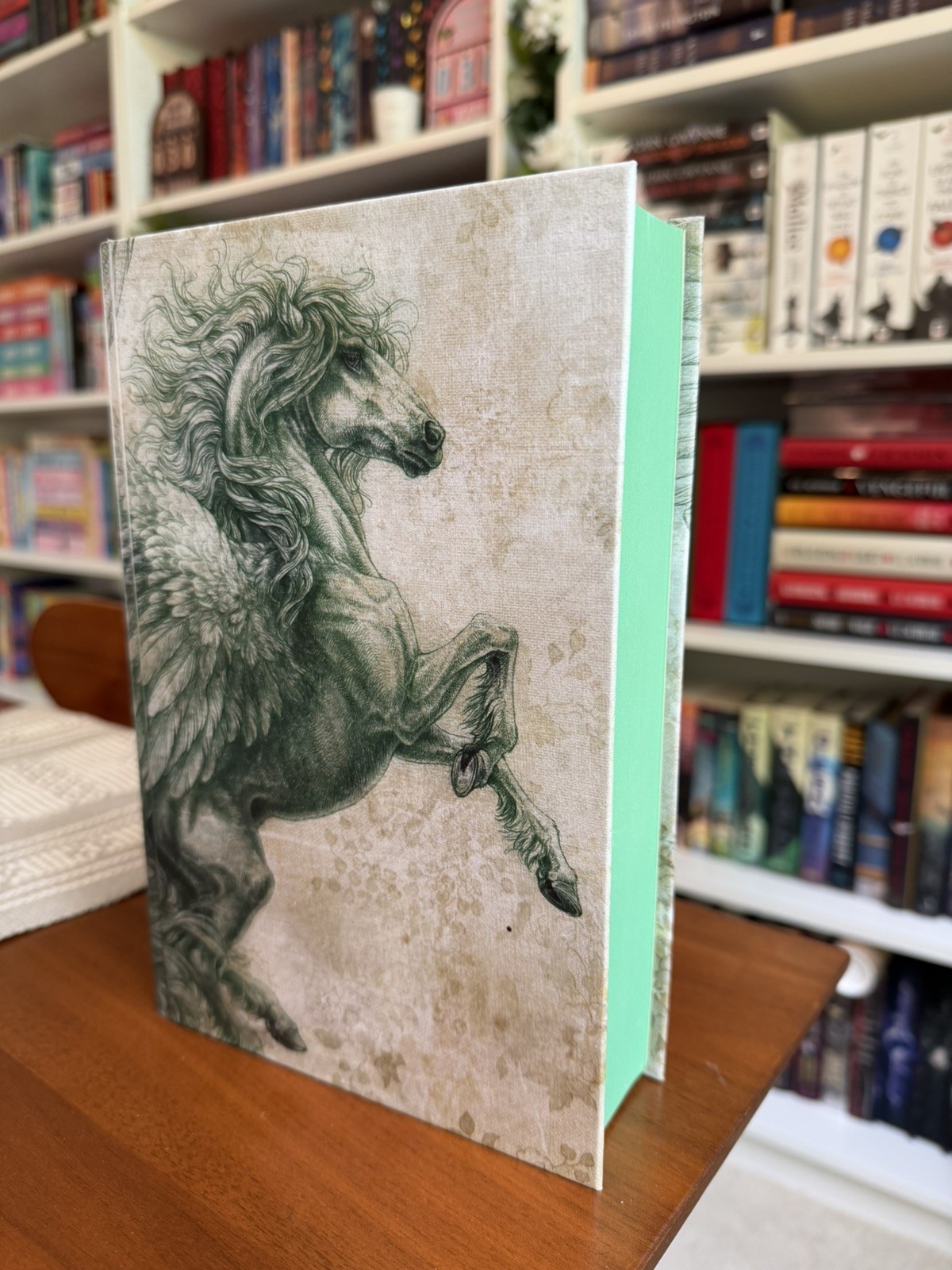 NO DUST JACKET Broken Binding – Green Rider By Kristen Britain