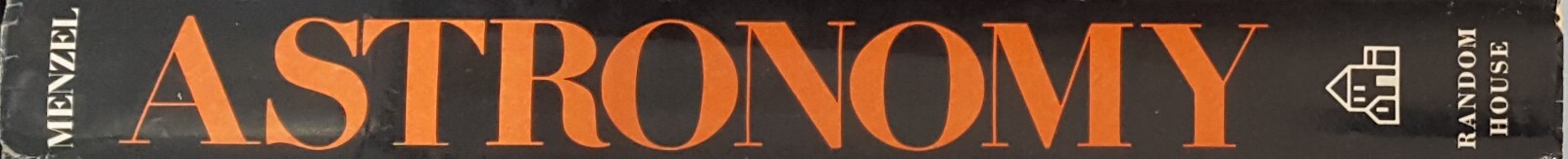 „Astronomy“ Donald H. Menzel 1970 1st Edition Hardcover w/DJ 320 Pages