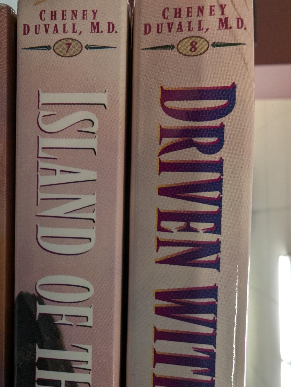 Cheney Duvall, M.D. Series 1-8 1800s Bethany House pub 1990s PB VG 241003