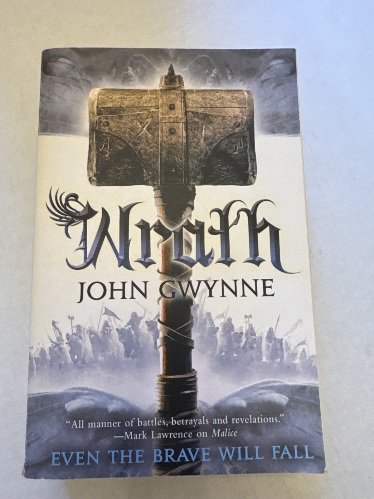 Wrath by John Gwynne (2016, Trade Paperback)