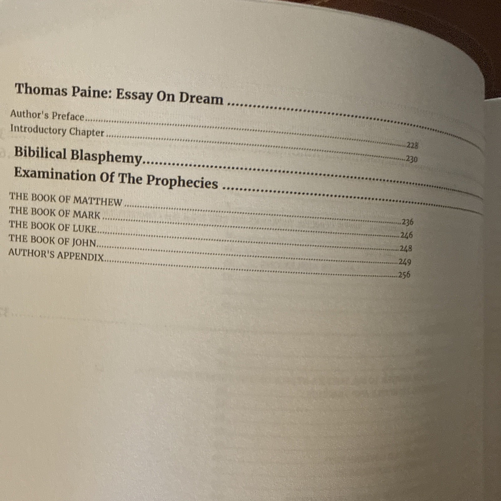 Thomas Paine Collection: Commo – VERY GOOD