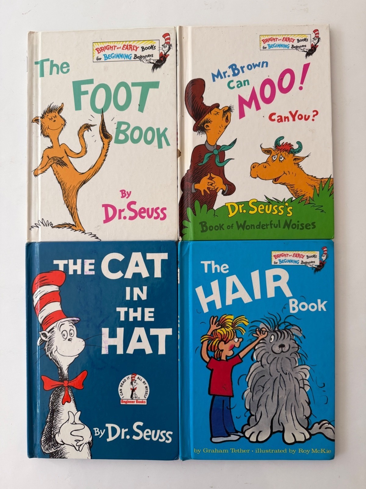 Lot of 10: Dr Seuss Random Miscellaneous Hardcover Books for Kids ~ Free Ship!