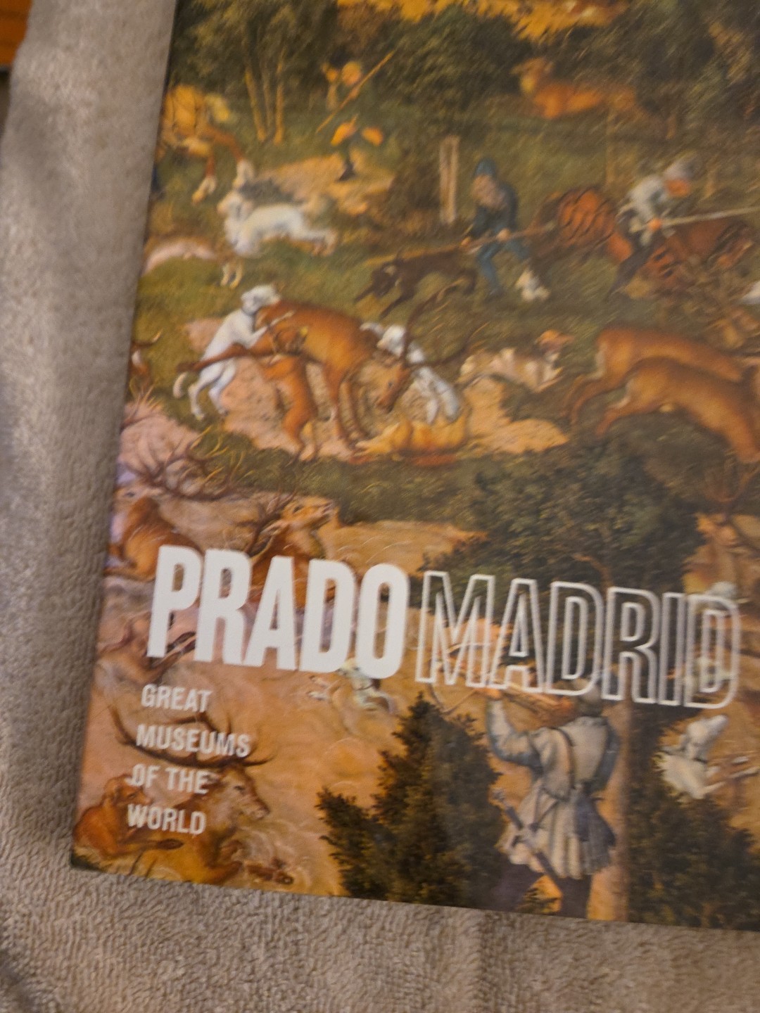 The Prado of Madrid Hardcover With Dust Cover Newsweek Beautiful 172 Pages