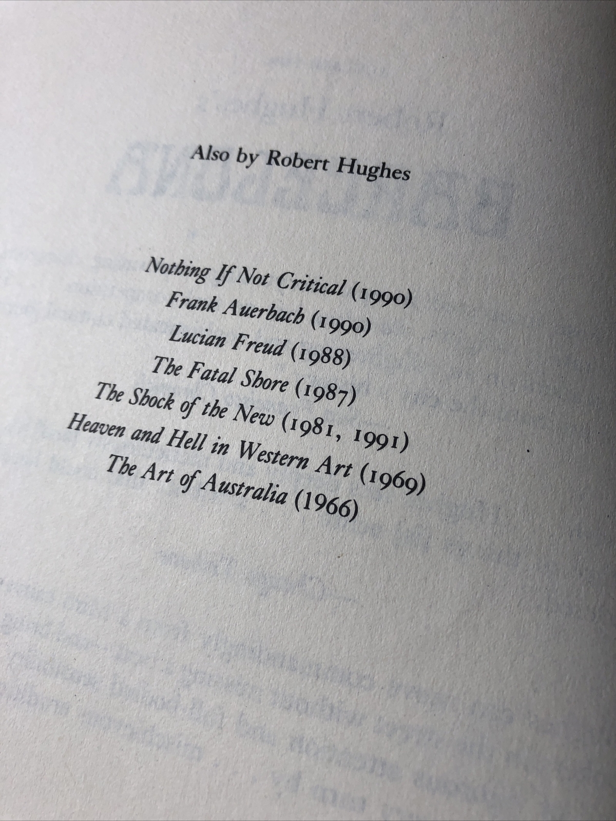 Barcelona Robert Hughes Paperback Art History Travel Culture Guide Book