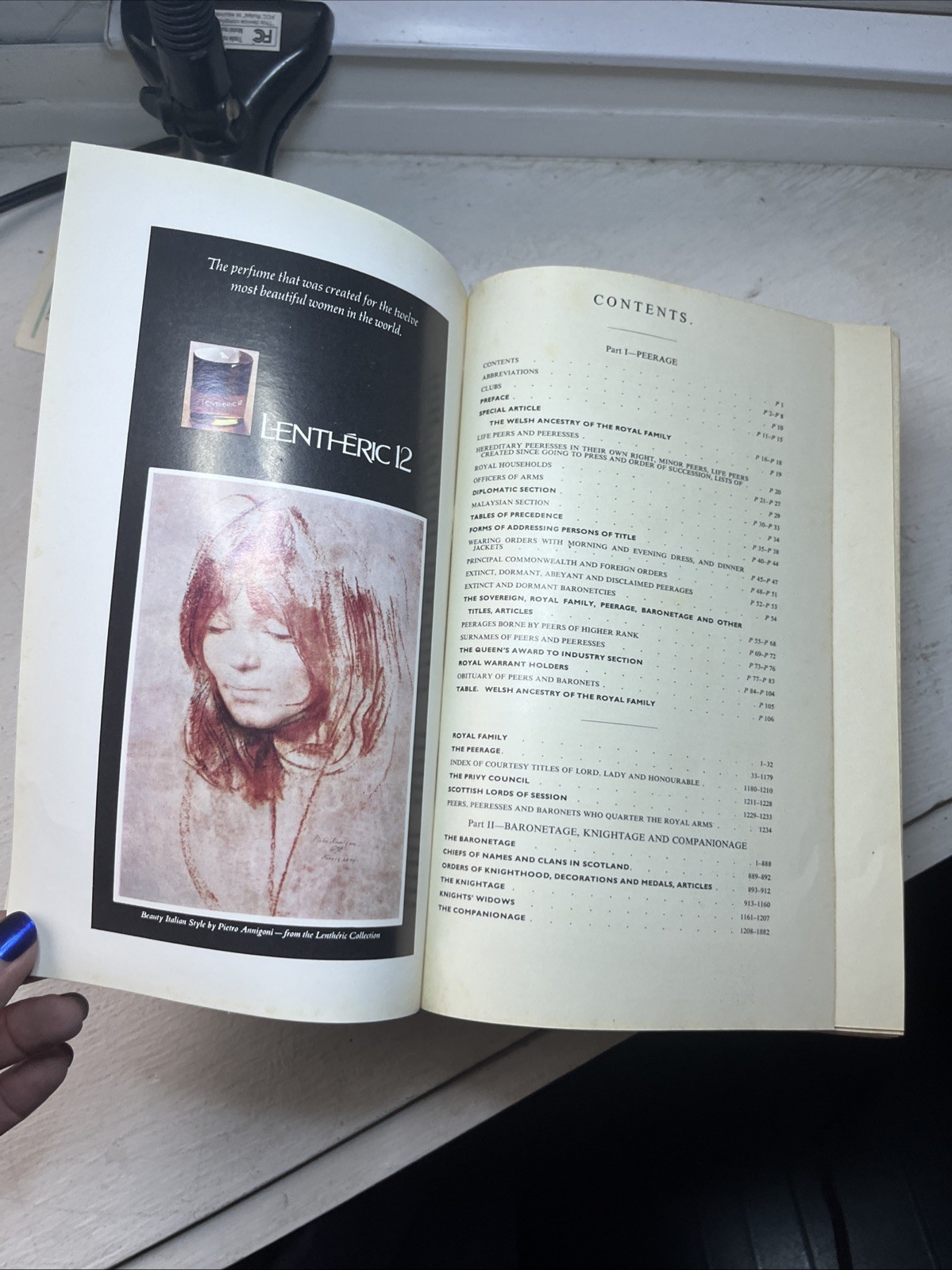 Debrett’s Peerage Baronage Knightage Companionage Hardcover Book 1968 SCHWEPPES