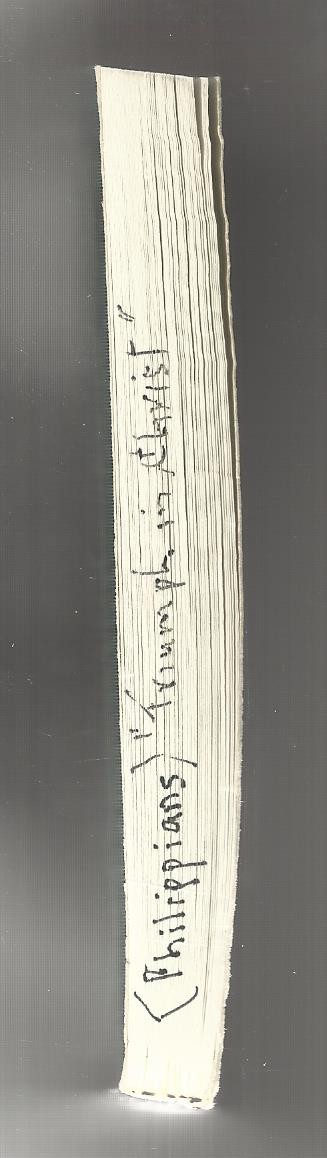 Philippians Triumph in Christ by John F. Walvrood – 1971 – Moody Press