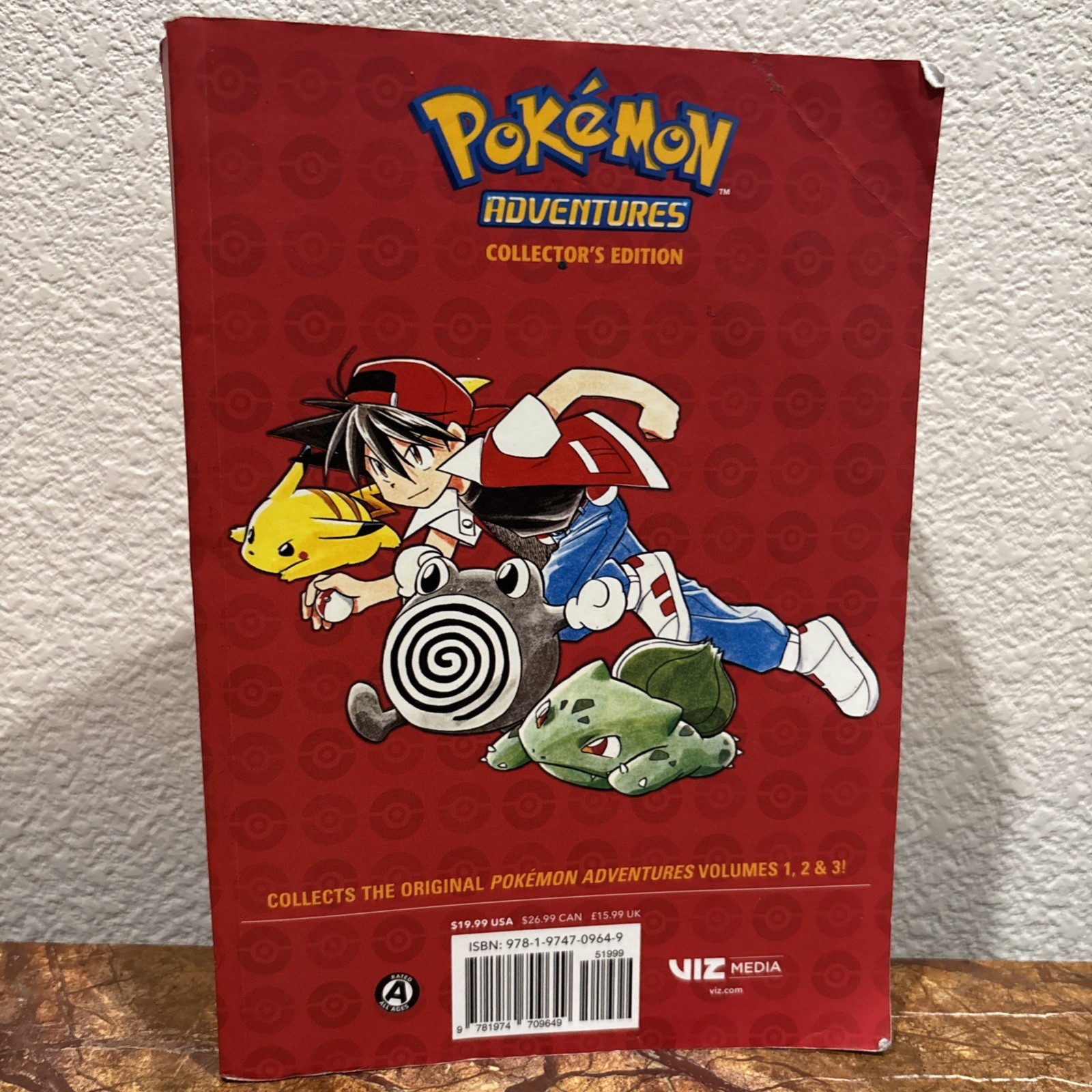 Pokémon Adventures Collector’s Edition Vol. 1 by Hidenori Kusaka Trade Paperback