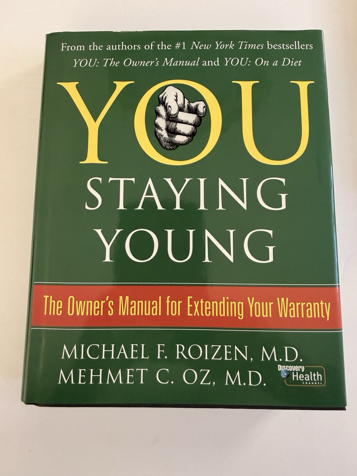 Lot of 4. “You “ Books : Dr .OZ Dr. Roizen , Staying Young, Diet, Owners Manual