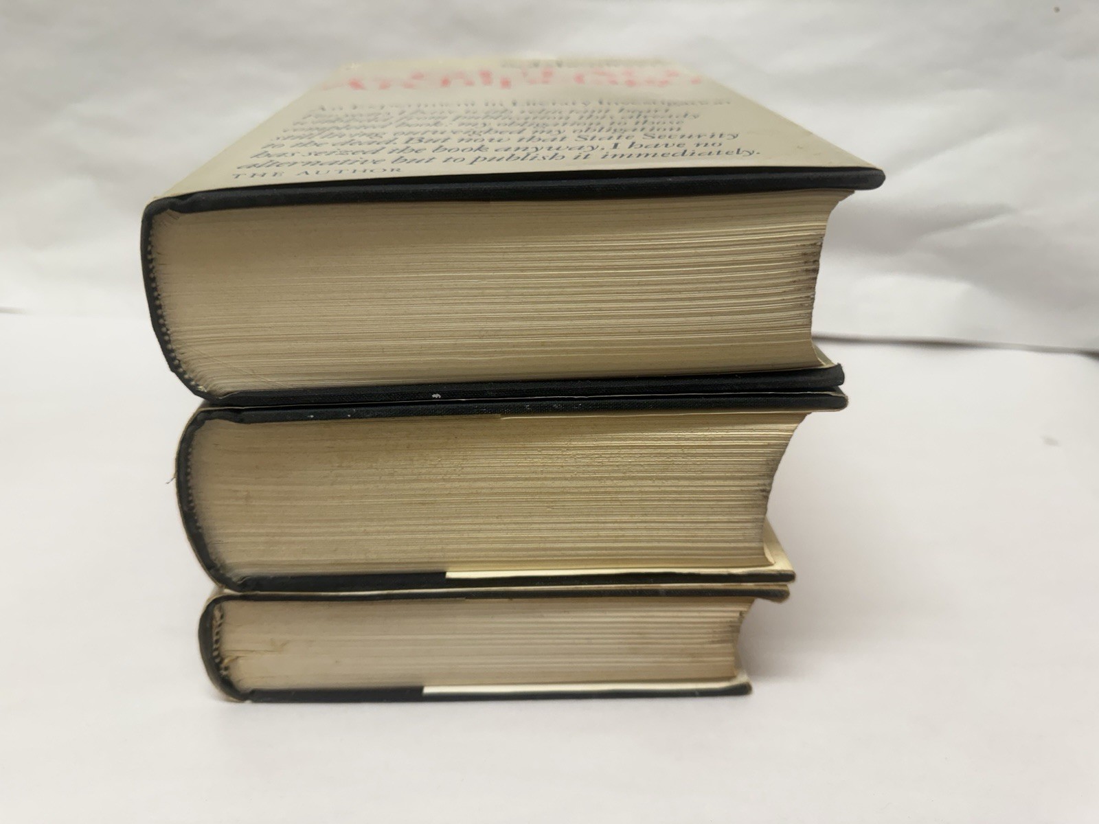 Gulag Archipelago Solzhenitsyn First Edition 1 & 2 Hardcover Dust Jacket Plus 3