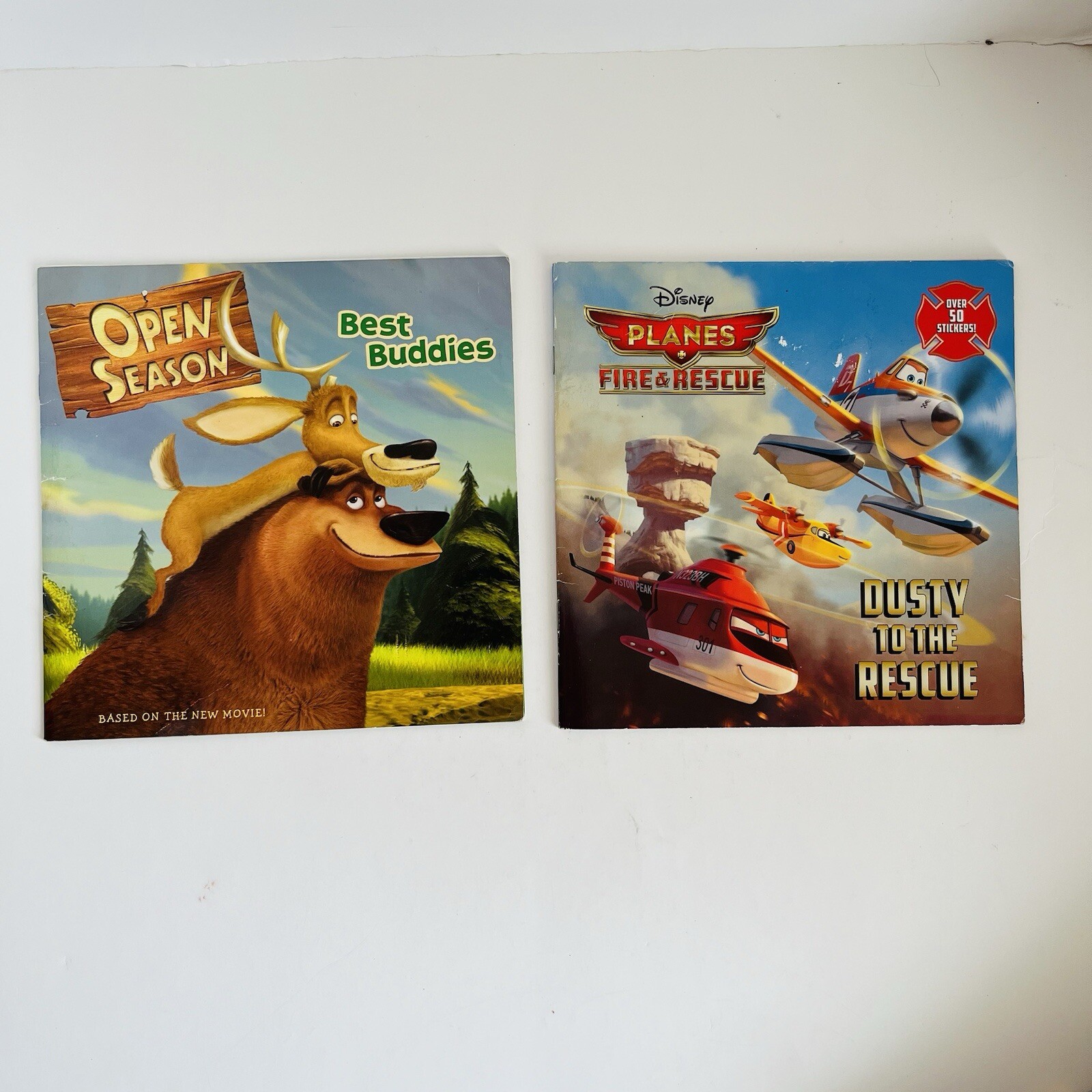 Disney Children’s Book Lot 8 Mixed Titles Hardcover Paperback Mixed Ages Vintage