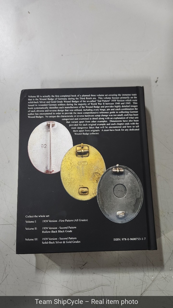 The German Wound Badge of World War II Thomas Durante G2U