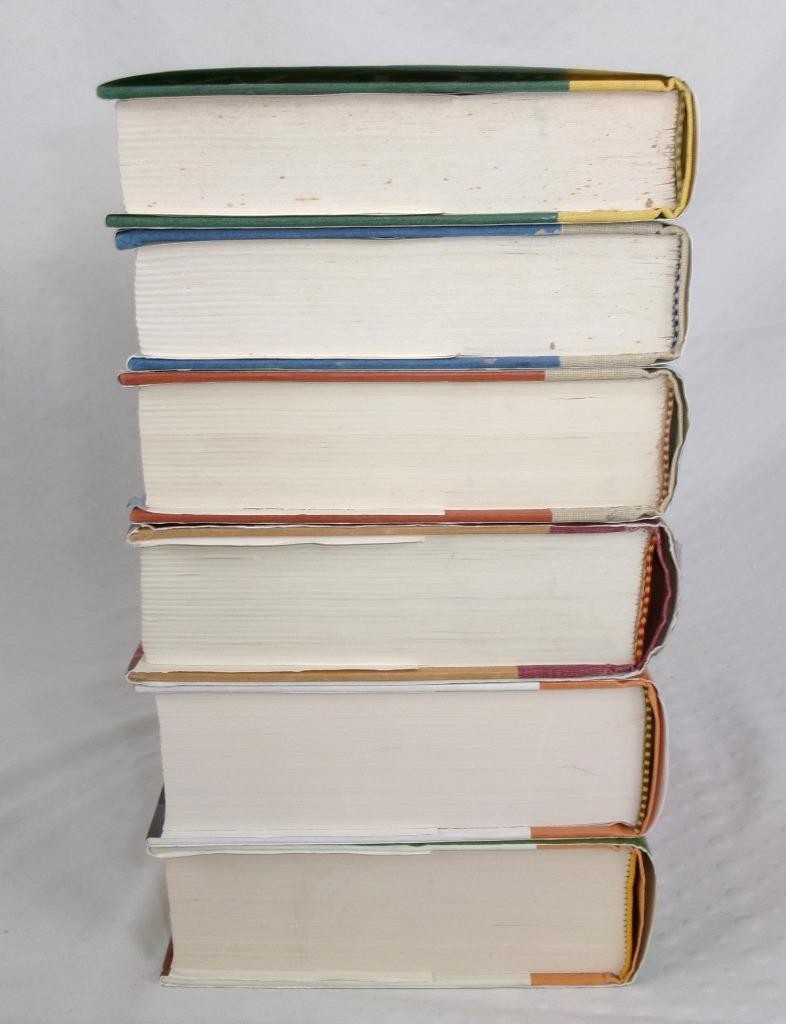 Earths Children Complete Series Set 1 – 6 Hardcover 4 First Editions Jean M Auel