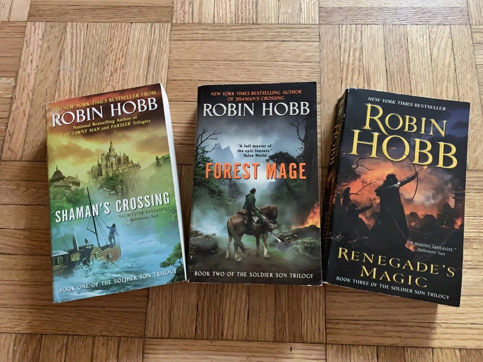Robin Hobb Soldier Son Trilogy ~ VTG Epic Fantasy: Realm Of The Elderlings