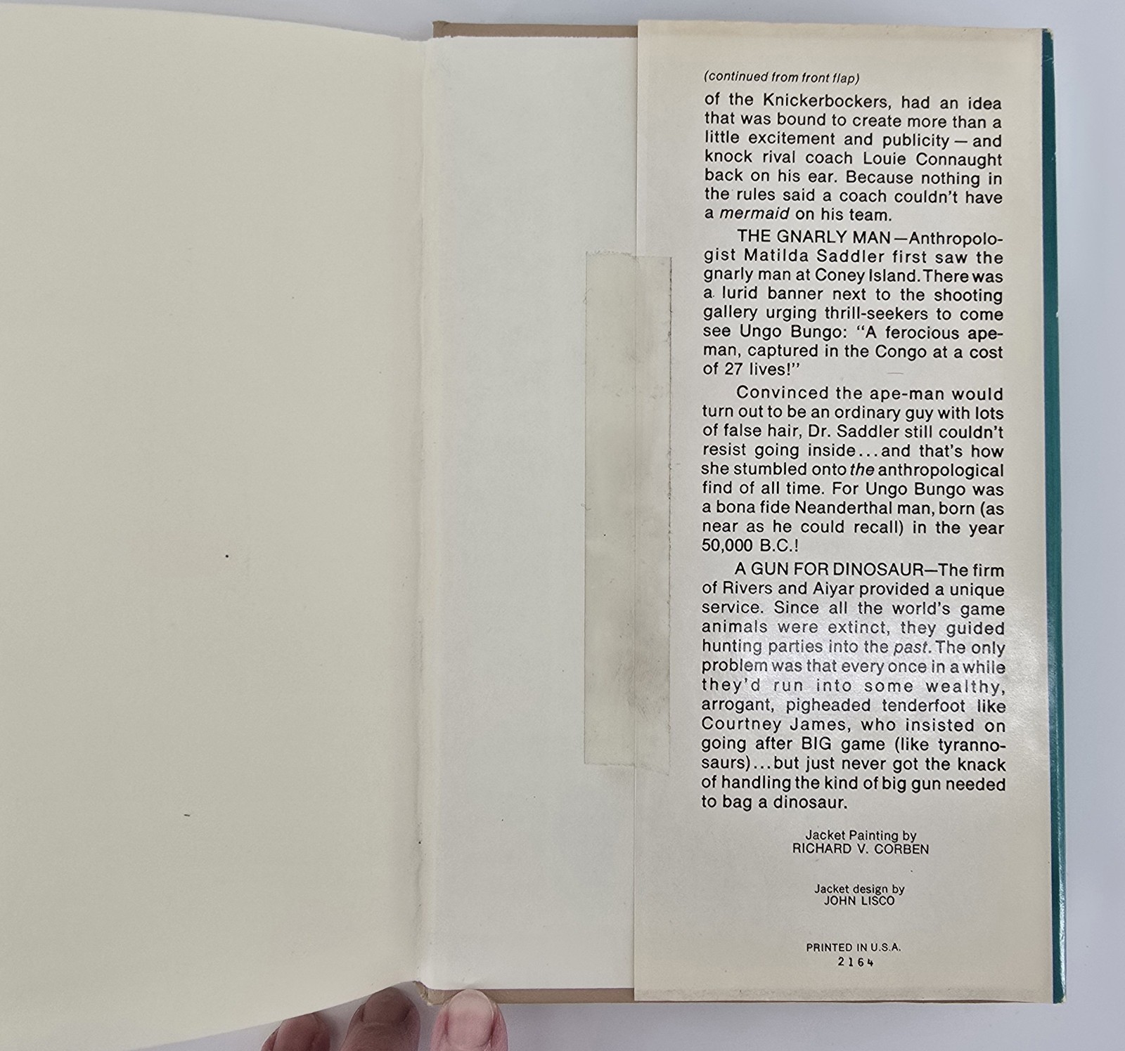 Vtg Best of L. Sprague de Camp Hard Cover First Ed Sci Fi Fantasy Stories 1978