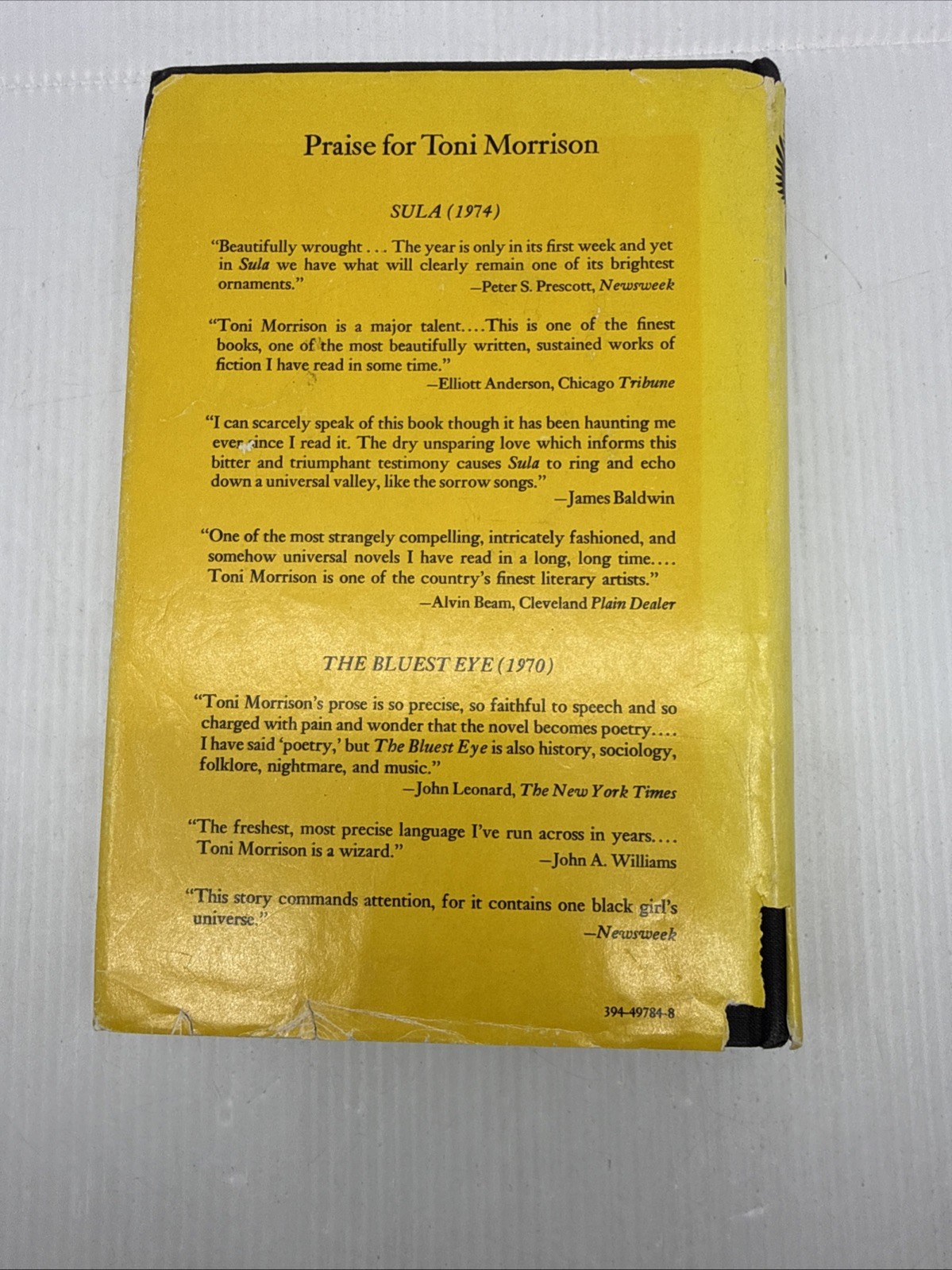 Song of Solomon by Toni Morrison Hardcover 1977 1st Printing